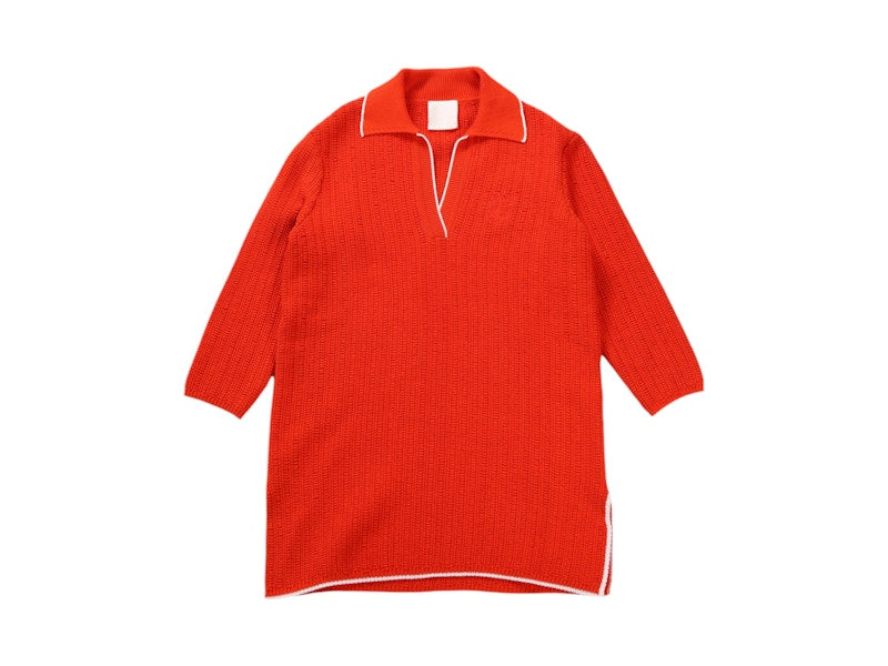 Givenchy Short Polo 4G Dress Orange