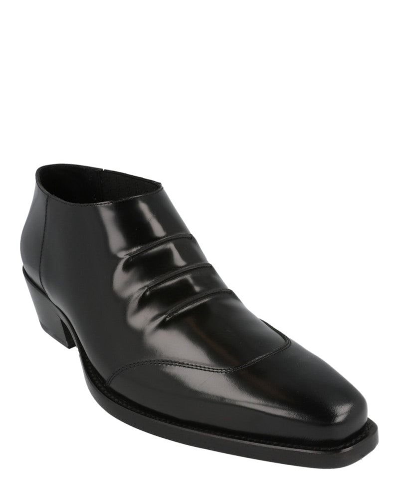 Givenchy Show Cowboy Boots Black