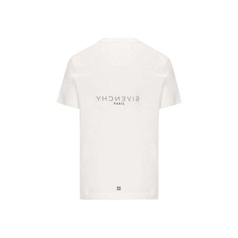 Givenchy Slim Fit Logo T-shirt White