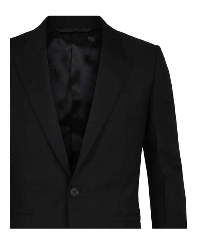 Givenchy Slim-Fit Single-Breasted Blazer Black