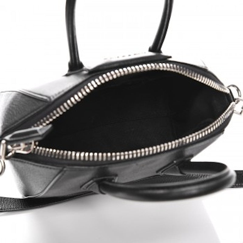 Givenchy Antigona Tote Sugar Goatskin Mini Black