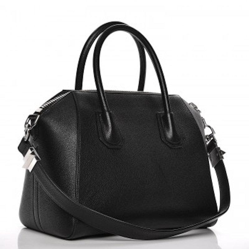 Givenchy Antigona Tote Sugar Goatskin Small Black
