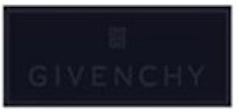 Givenchy Wool Blend Logo Scarf Navy
