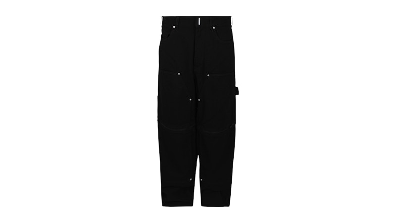 Givenchy Zip-Off Carpenter Jeans Black