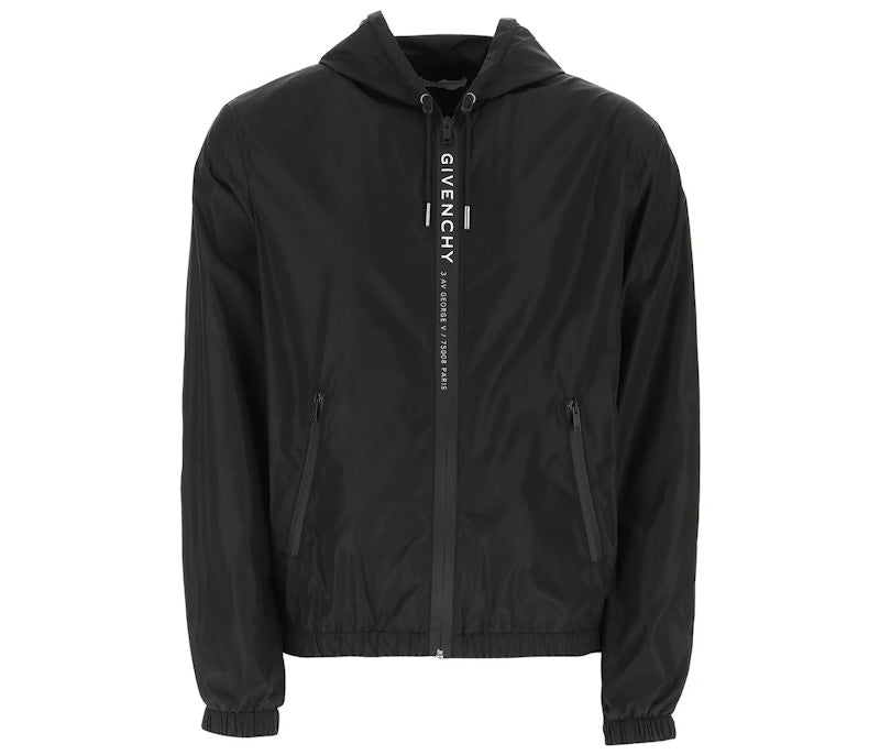 Givenchy x Browns 50 Address Logo Windbreaker Jacket Black