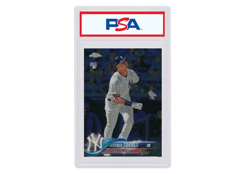 Gleyber Torres 2018 Topps Chrome Update Rookie #HMT9 (PSA or BGS Graded)