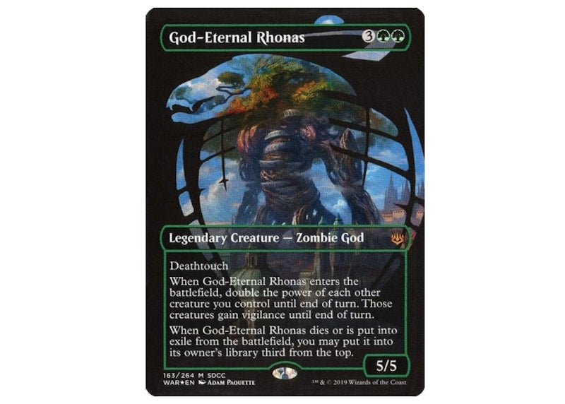 God-Eternal Rhonas (SDCC 2019 Exclusive) Media Promos Mythic #163 (Ungraded)