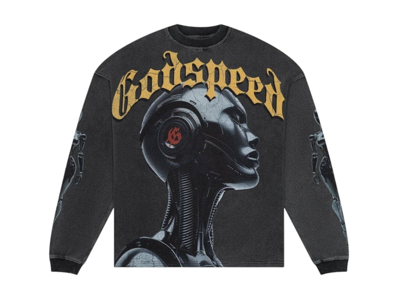 Godspeed Alexa L/S Tee Grey Wash