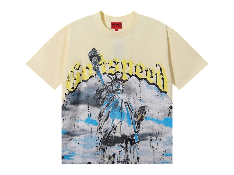 Godspeed Chrome Liberty T-shirt Cream