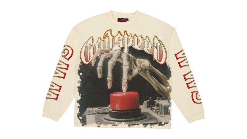 Godspeed Detonator L/S T-shirt Bone
