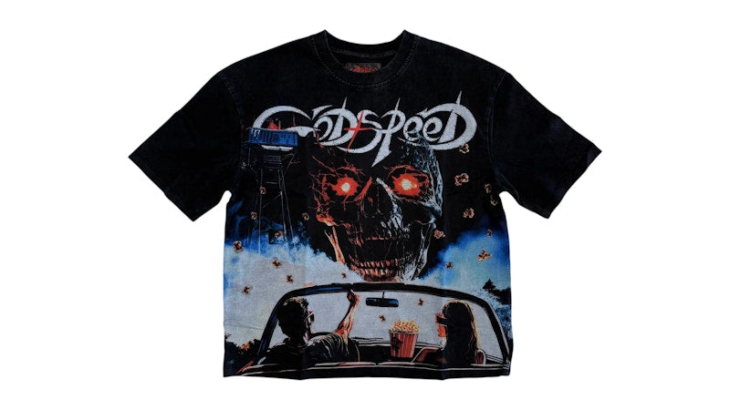 Godspeed Drive-In T-shirt Black Wash