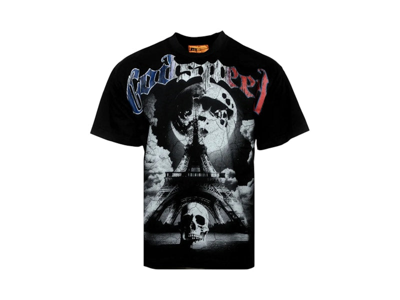 Godspeed Euro Syndicate Tee Black