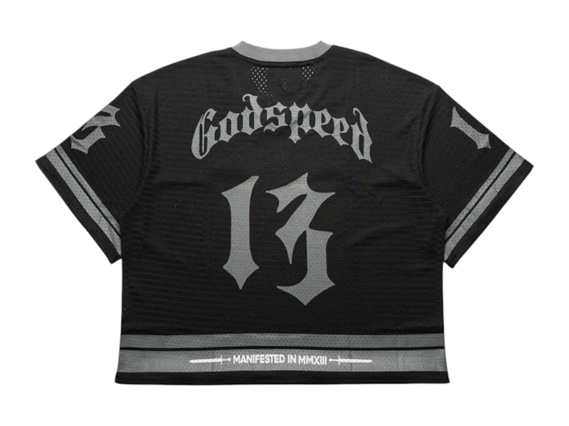Godspeed First Down Jersey Black/Grey