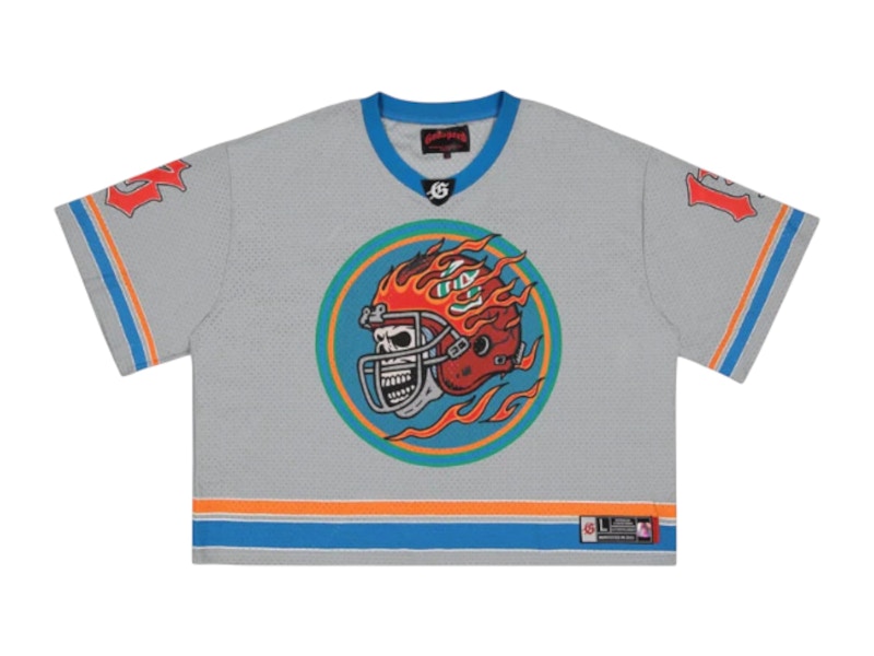 Godspeed First Down Jersey Grey/Blue/Orange