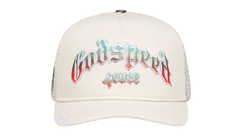Godspeed Forever Trucker Hat Gradient Bone