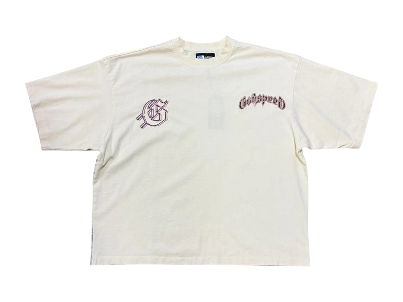 Godspeed GSPD Run Club T-shirt Bone