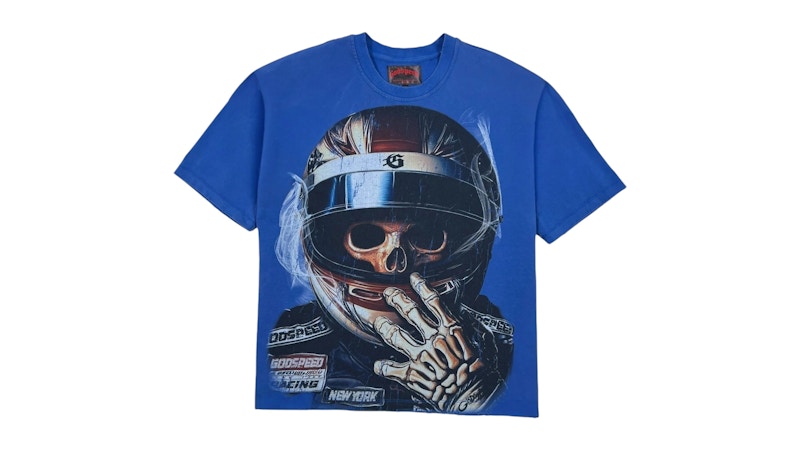 Godspeed Glory Cup Tee Blue