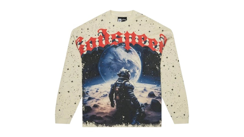 Godspeed No Looking Back L/S T-Shirt Bone