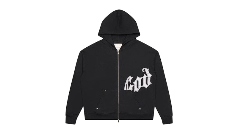 Godspeed OG Logo V2 Sweatsuit Black/Silver Satin