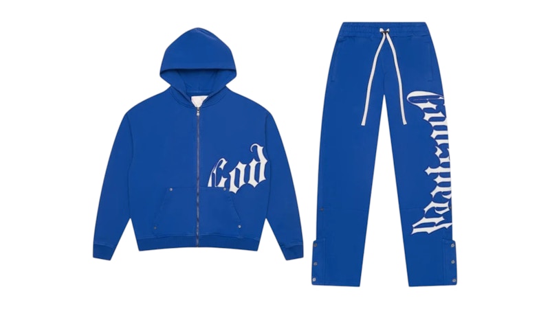 Godspeed OG Logo V2 Sweatsuit Cobalt