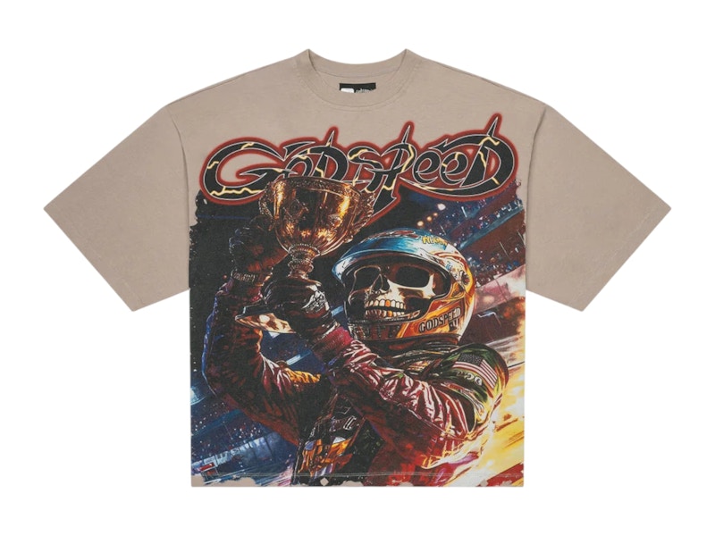 Godspeed Podium Dreams T-shirt Stone
