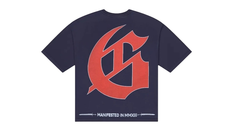 Godspeed Sea Sick T-shirt Navy