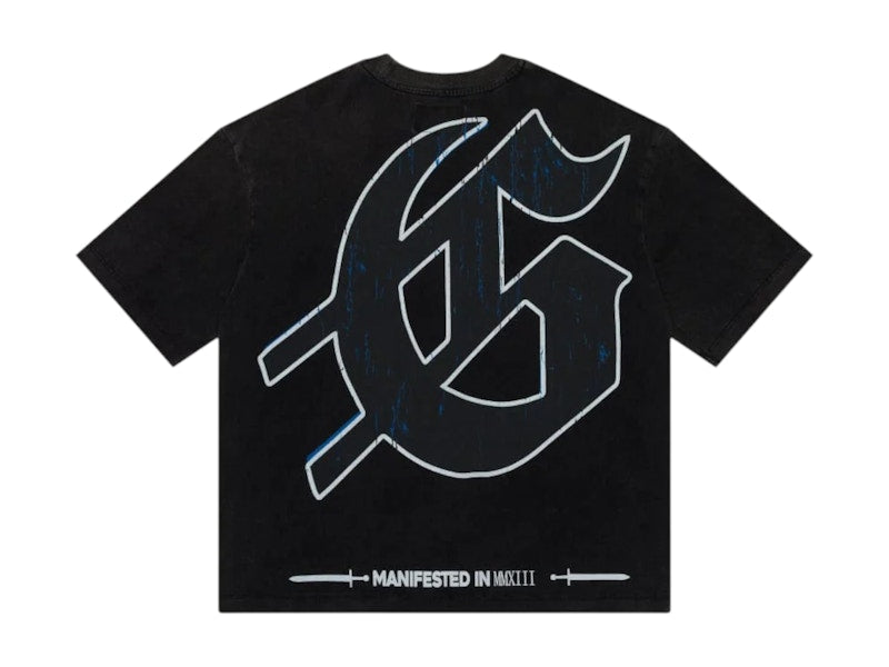 Godspeed Smell the Roses Tee Black Wash