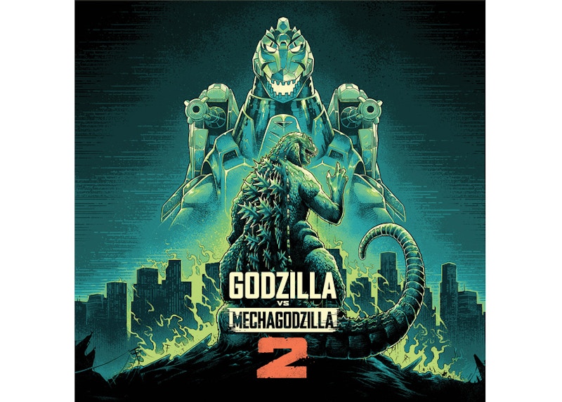 Godzilla vs Mechgodzilla II (1993) Original Soundtrack 2XLP (Edition of 2000) Vinyl Mega Buster vs. Heat Ray