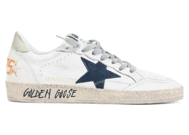 Golden Goose Ball Star White Blue Ice