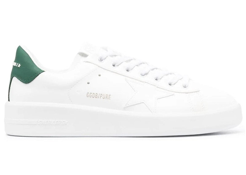 Golden Goose Pure Star White Green