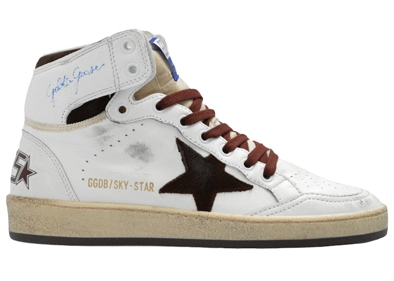 Golden Goose Sky-Star White Chocolate Suede (Women's)