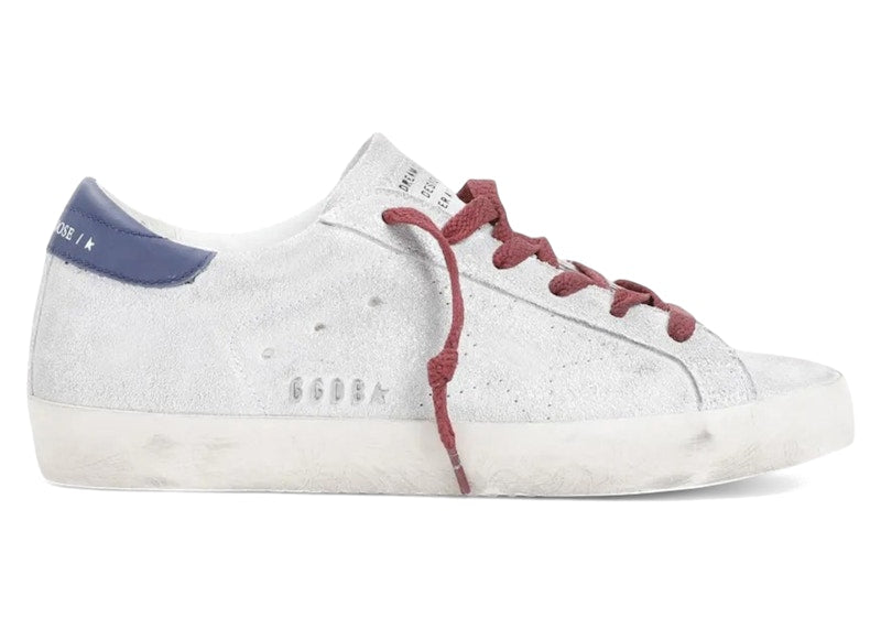 Golden Goose Super-Star Silver White Blue (Women's)