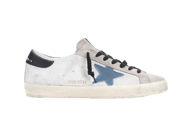Golden Goose Super-Star White Blue Black