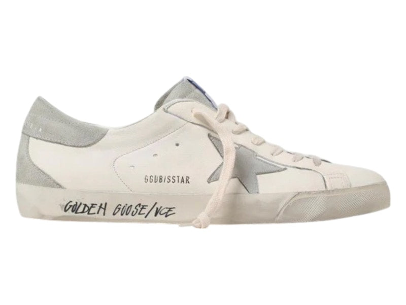Golden Goose Super-Star White Grey SS25