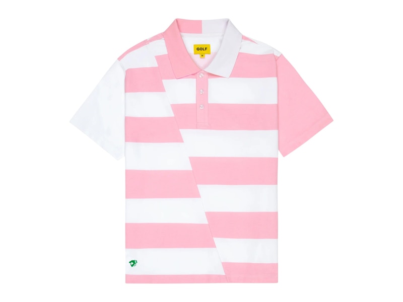 Golf Wang Tyler The Creator Shift S/S Polo White/Pink
