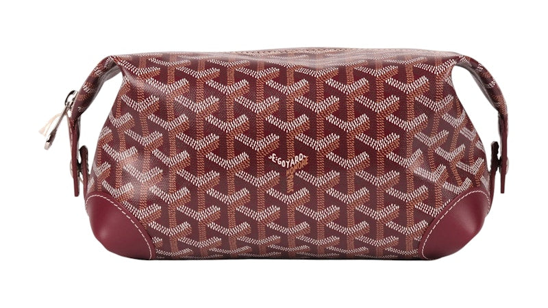 Goyard Boeing 25 Toilet Bag Burgundy