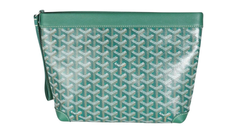 Goyard Conti Pouch Green