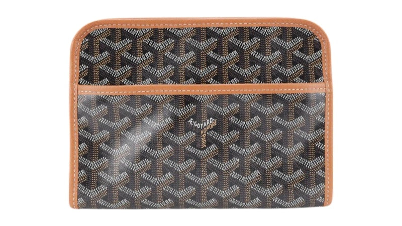 Goyard Jouvence Toiletry Bag PM Black/Tan