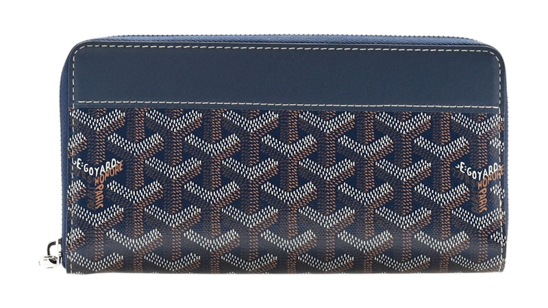 Goyard Matignon Wallet GM Navy Blue