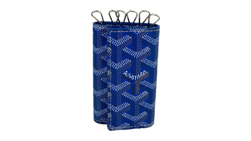 Goyard Saint Michel Keyholder Wallet Blue
