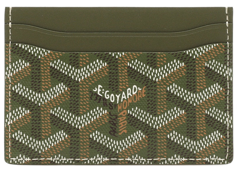 Goyard Saint - Sulpice Card Wallet Khaki