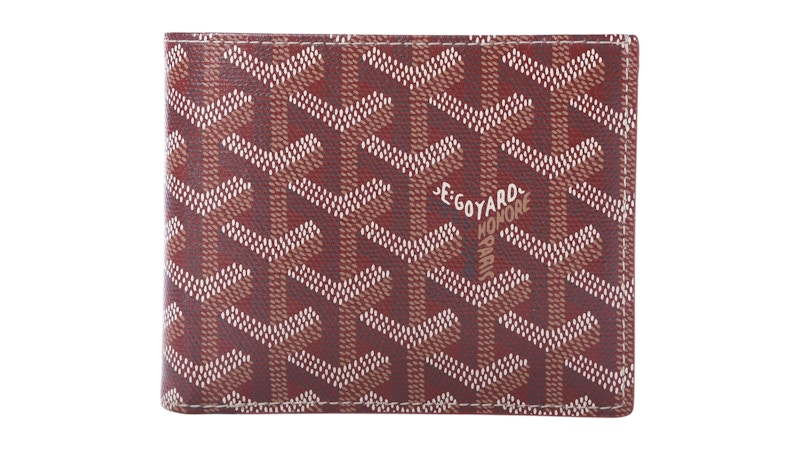 Goyard Saint Florentin Wallet Goyardine Burgundy