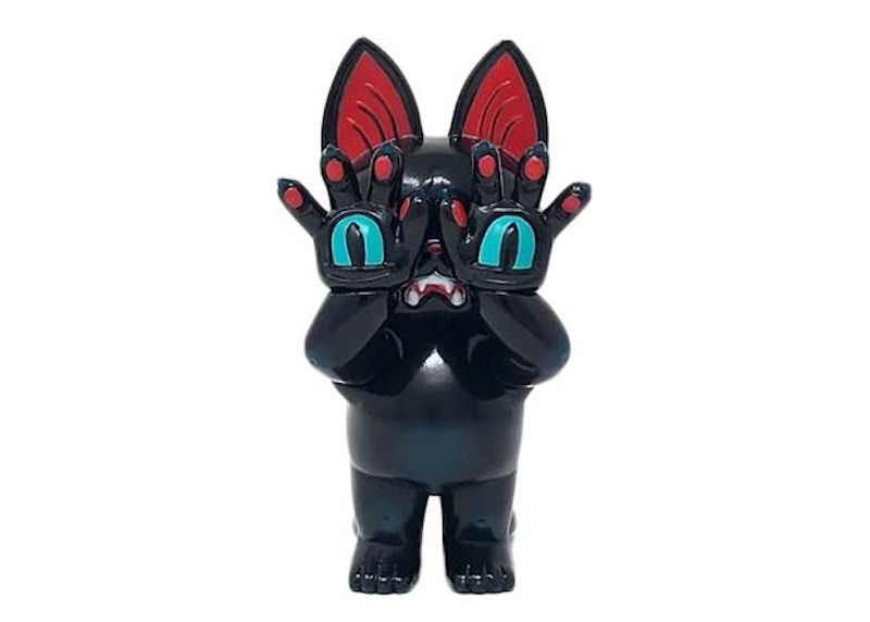 Grape Brain Onigiri Hell cat (Black) Figure