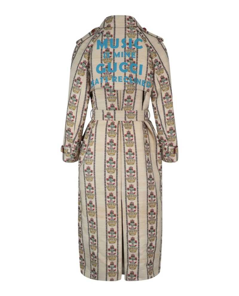 Gucci 100 Flower and Crown Coat Multi