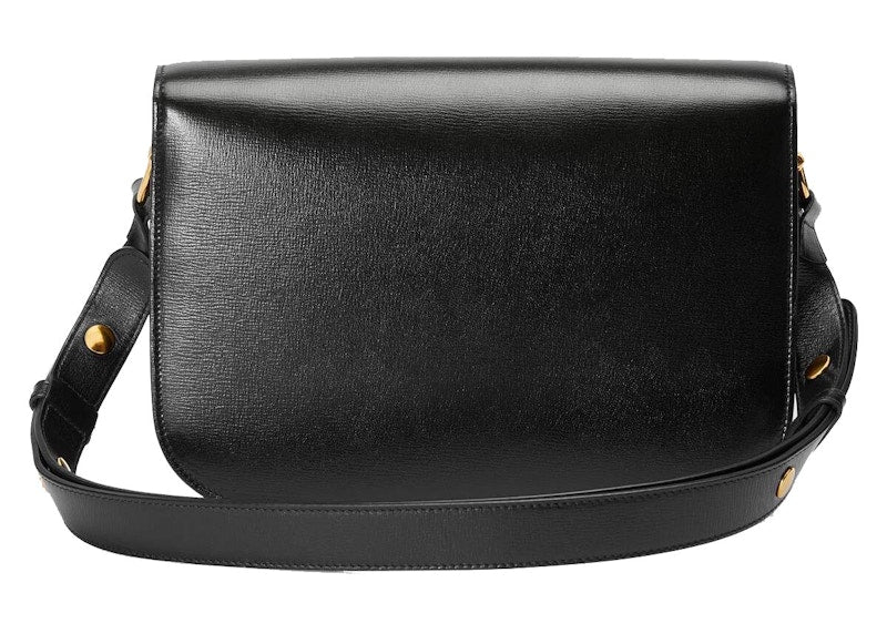 Gucci 1955 Horsebit Shoulder Bag Black