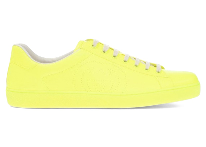 Gucci Ace Yellow Fluo