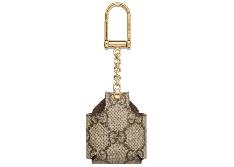 Gucci AirPods Case Ophidia GG Beige/Ebony