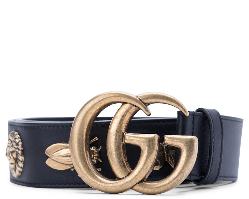 Gucci Animal Studded Belt Black