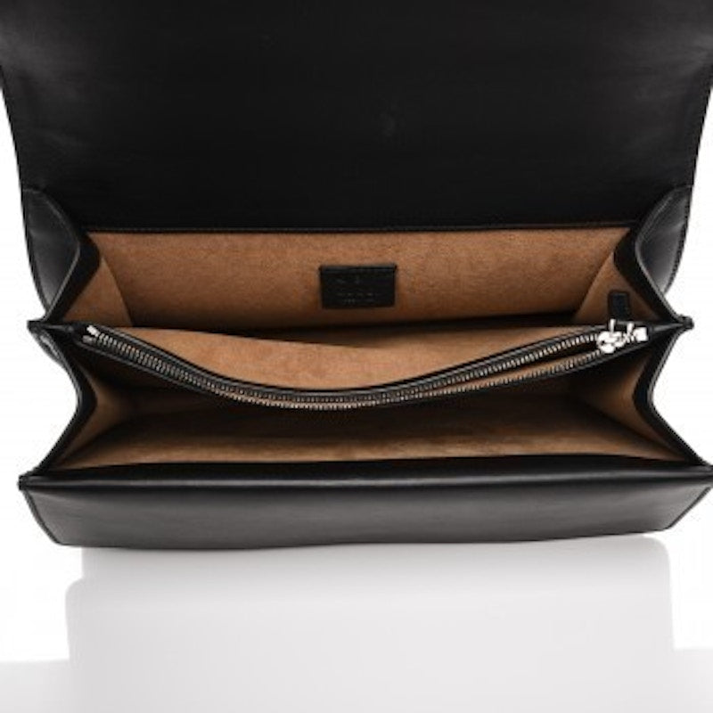 Gucci Dionysus Shoulder Bag GG Supreme Arabesque Medium Black/Beige