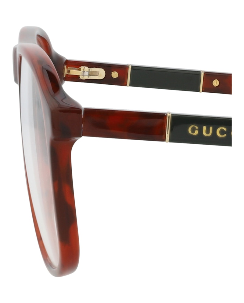 Gucci Aviator-Frame Acetate Optical Frames Havana Havana Transparent (GG0844O-30009528-002)